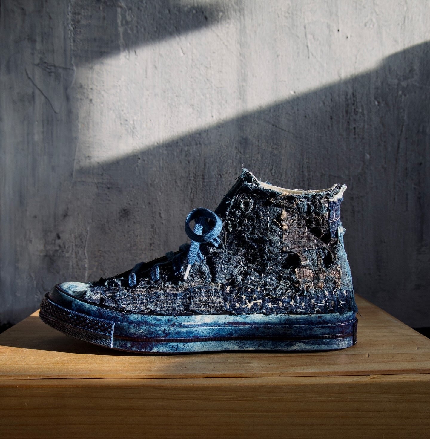 Custom Order- Remake Boro x Converse hand dye