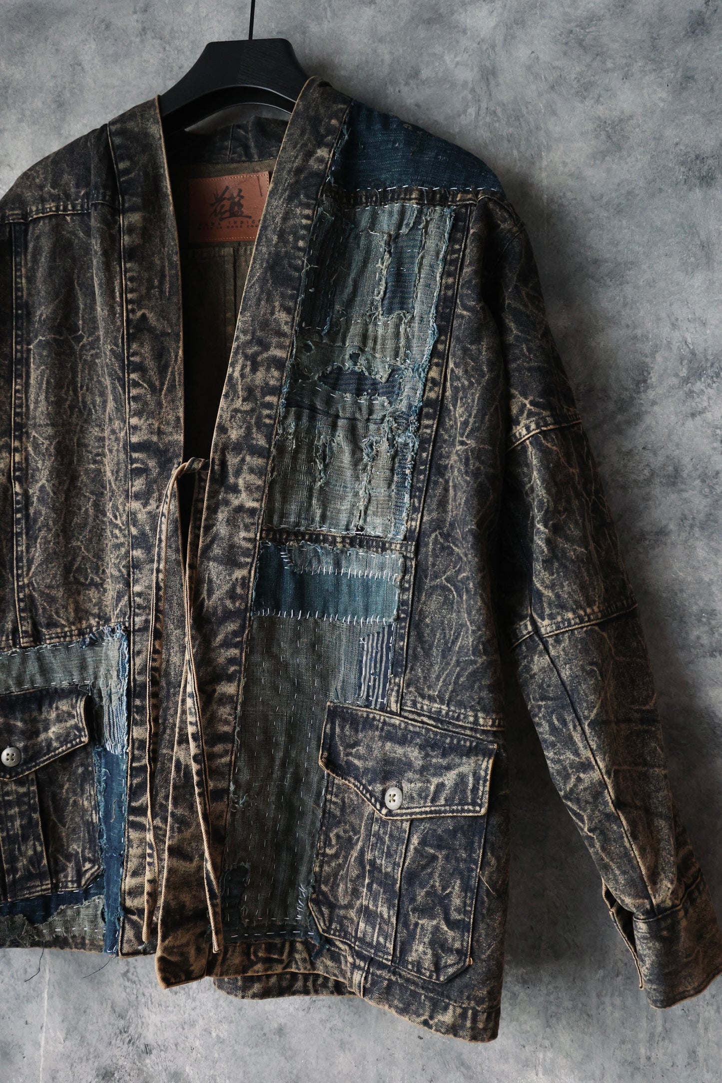 Stoned Washed Denim Kimono Shirt Edition 2