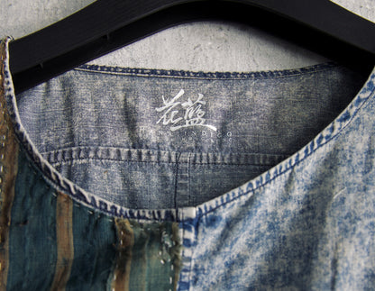 Washed Denim Boro Patchwork Tee Edition 3