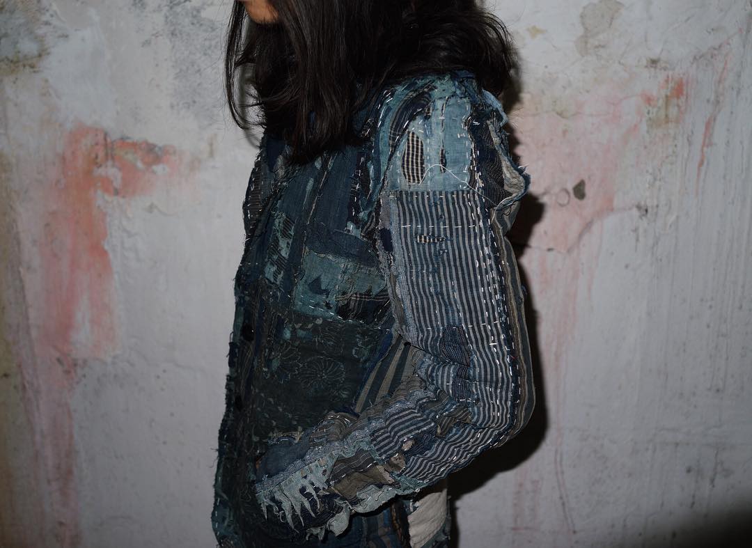 Detail view of Boro Blazer Jacket