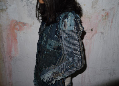 Detail view of Boro Blazer Jacket