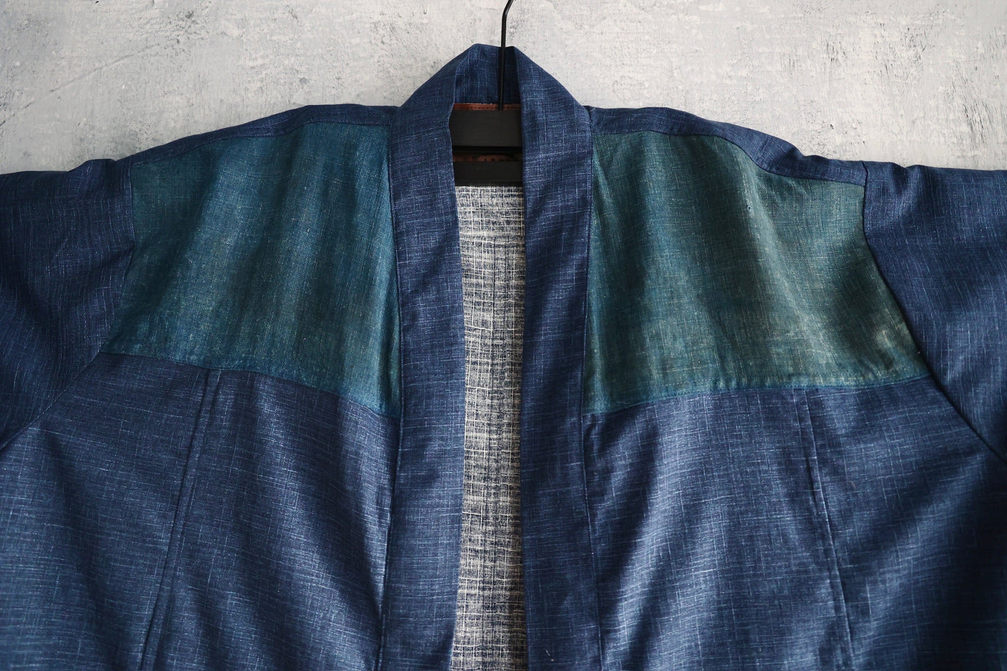 Detail view of Boro Kimono