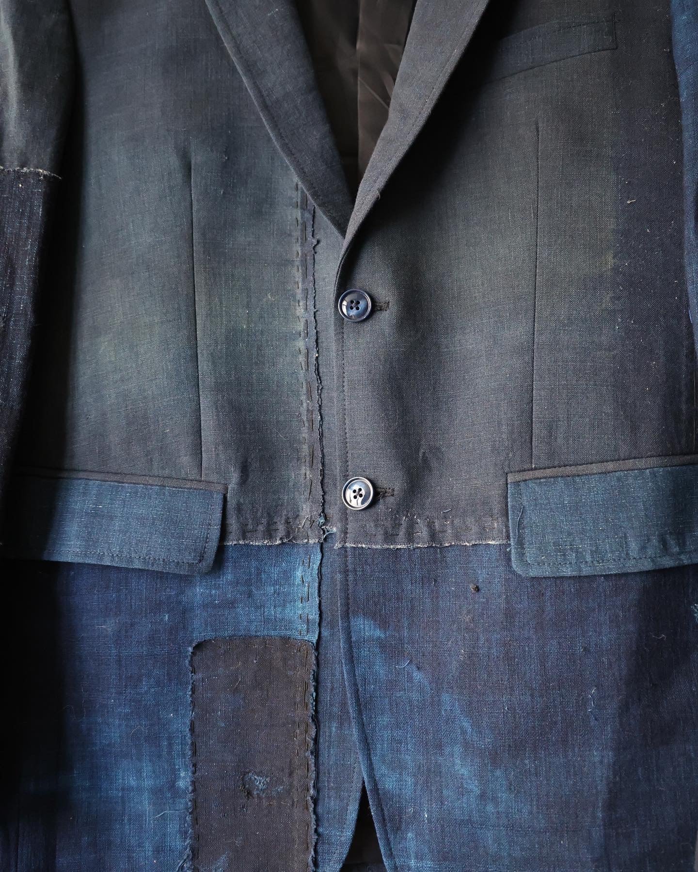 Detail view of Boro Blazer Jacket