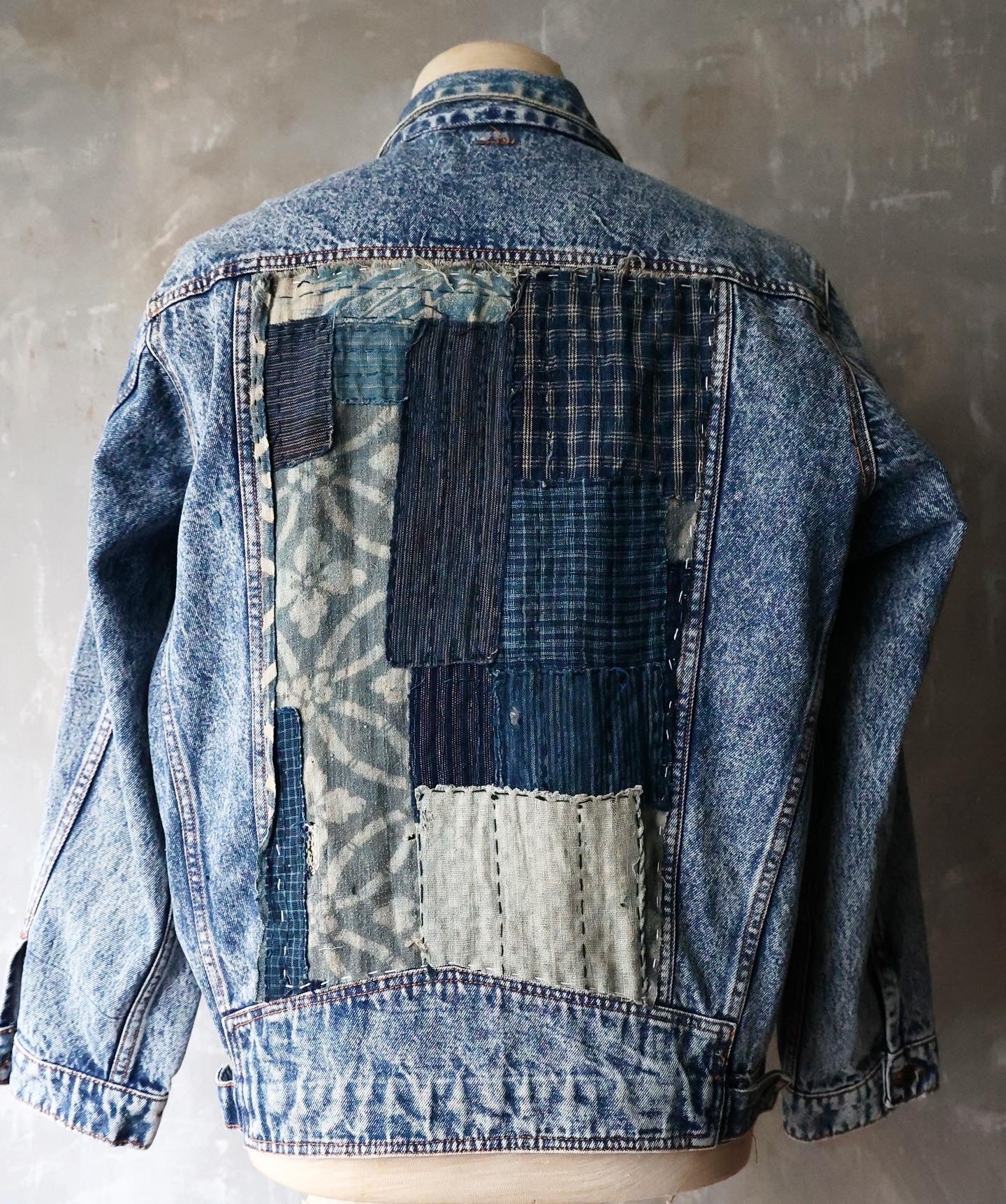 Custom Order Remake Denim Shirt Handstitched Edition 2