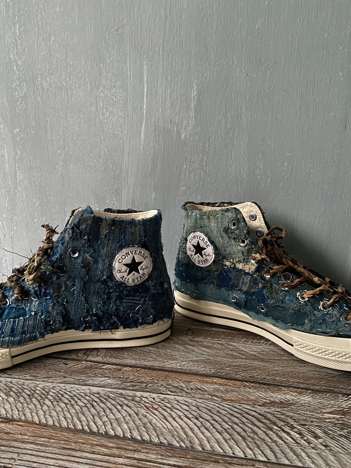 Detail view of Boro Converse