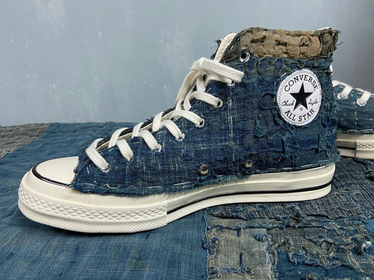 Detail view of Boro Converse