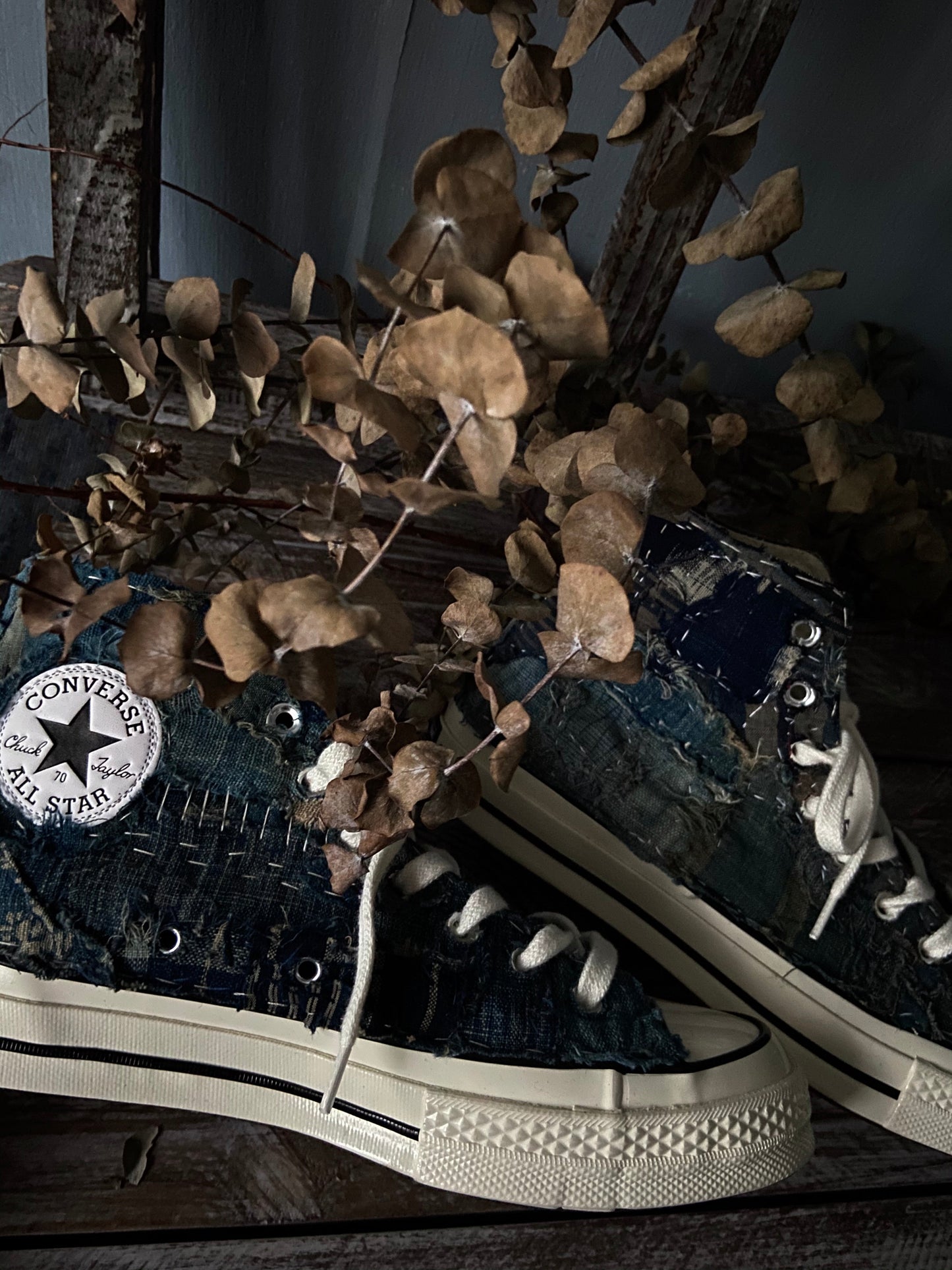 Detail view of Boro Converse