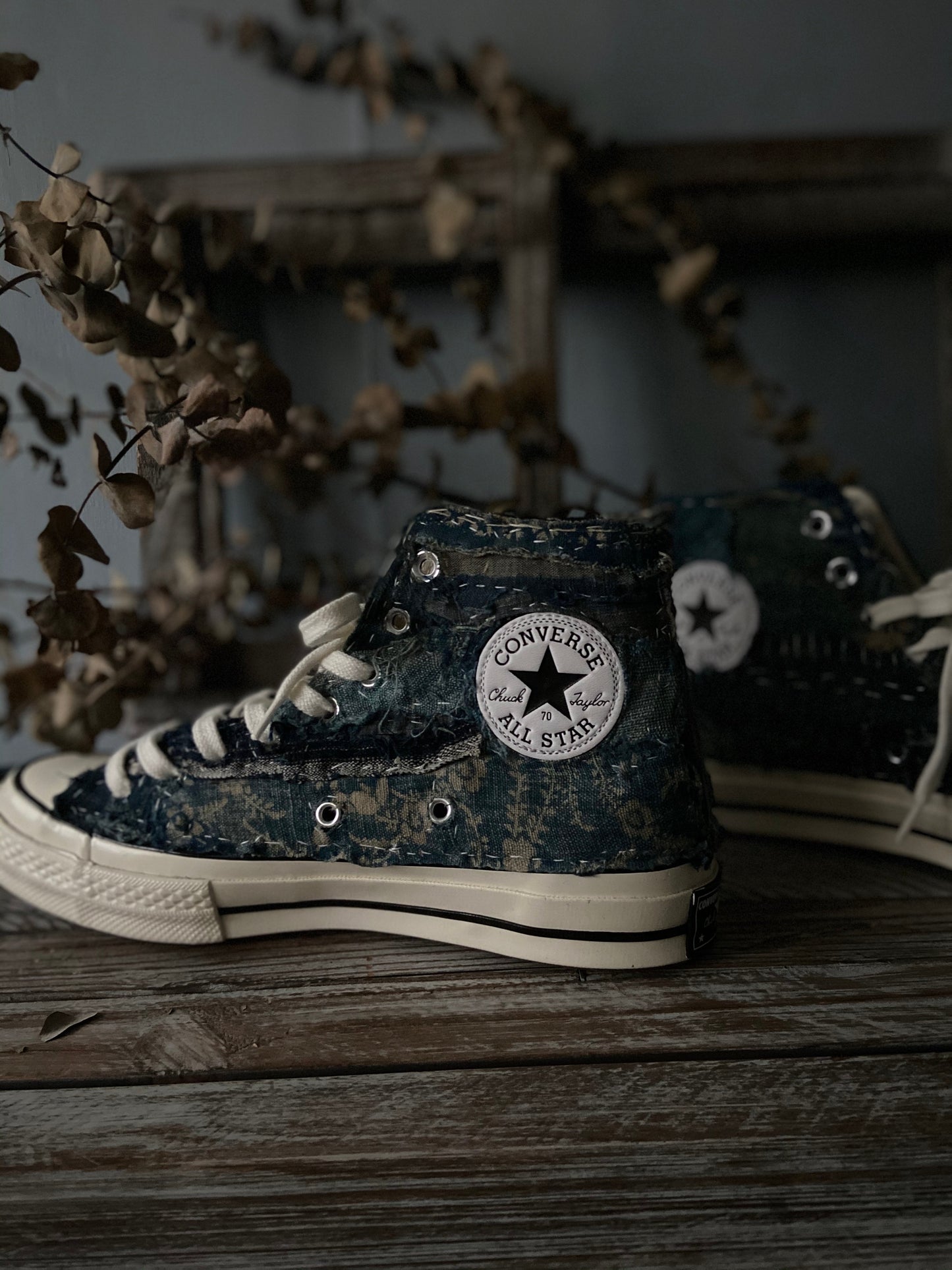 Detail view of Boro Converse