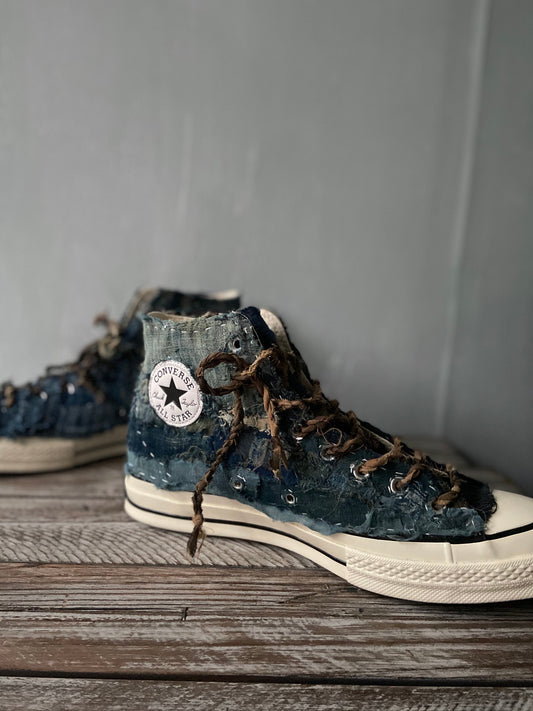 Detail view of Boro Converse