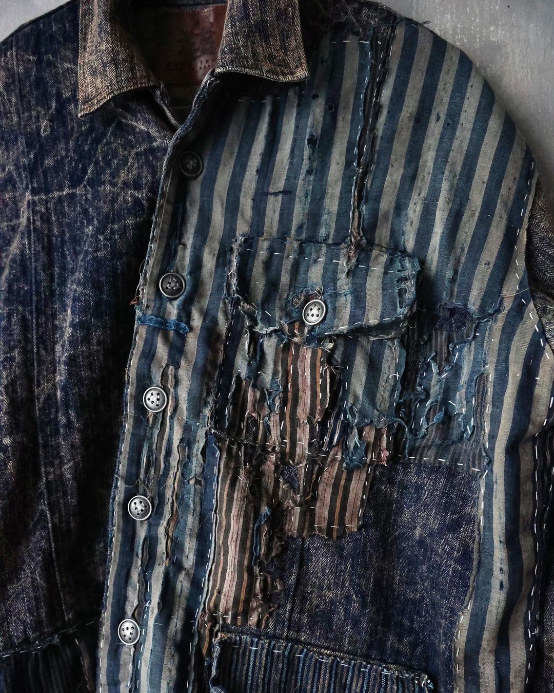 Stoned Wash Boro Denim Shirt Edition 3